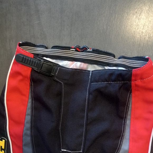 Vintage Fox Honda Racing 180 Pants Mens Size 28 Red/White/Yellow/Black - Picture 4 of 11